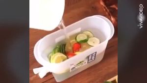 [GIA DỤNG NHÀ BẾP] Bình đựng nước hoa quả- bình nước có vòibằng nhựa 35L đựng nước để tủ lạnh rất tiện lợi