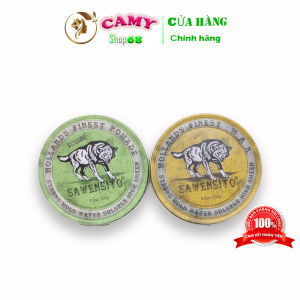 SAWENSITO - Sáp Vuốt Tóc Nam SAWENSITO 100g - Sáp Cứng Sói Vàng Sáp Mềm Sói Xanh Chính Hãng _ Camy shop68