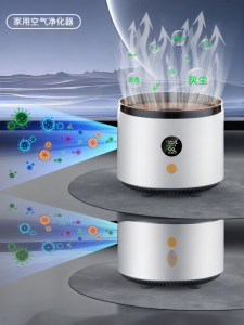Compact Indoor Air Purifier with Negative Ion Disinfection And Humidification Function Small Size Household Formaldehyde Removal Machine