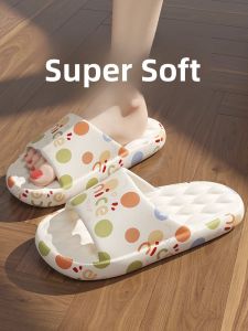 MONLEYTA | Couple Summer Thick Bottom EVA Slippers Indoor Bath Anti-slip Cute Home Slippers Comfortable Soft Material Easy To Wear