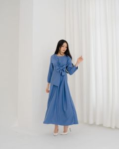 CJ FASHION - MAXI DRESS #2209 SABILLA TIED MAXI DRESS PREMIUM