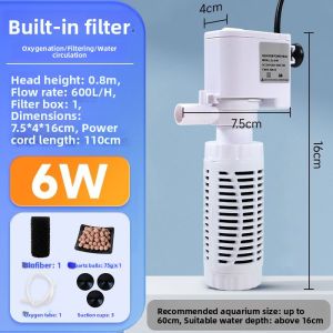 NAICHONG | Quiet Oxygenating 3-in-1 Aquarium Filter