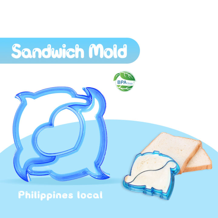Sandwich Cutters For Kids, 4 Pk - Cute Bread Crust & Cookie