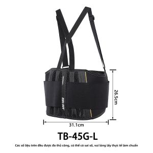 Toughbuilt | Đai Hỗ Trợ Thắt Lưng Gel Mềm Bền