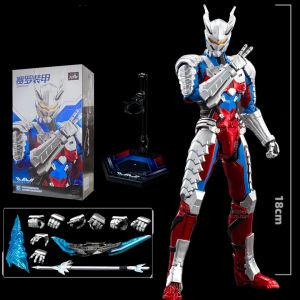Ultraman Action Figure ZD Toy Kotaro Higashi Zero suit Tiga Suit Ace Ultra Seven Ultraman Jack Model Adult Collectible Toy