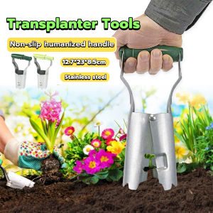 BIBLIO Garden Planting Planter Extractor Garden Farm Tool Agricultural Seedling Tube Transplanter