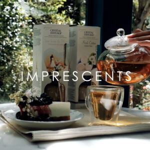 น้ำหอมทรายก้านไม้ Crystal Diffuser กลิ่น แอปเปิ้ล Apple Cinnamon