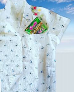 [ส่งฟรี ]เชิ้ตแขนสั้นสไตล๋ญี่ปุ่น ใครใส่ก็สวยดูดี สาวเล็ก สาวอวบได้หมด [ ขนาดฟรีไซส์ ]