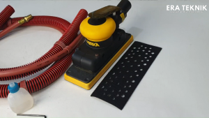 Mesin Amplas Kotak Mirka OS 383CV 70x198mm Angin Vacuum Orbital Sander