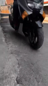 Old Nmax V1 Rubber Footboard Mat 2015-2019 Durable Anti-Crack Motorcycle Carpet