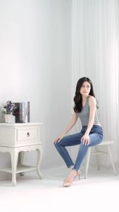 Eleora Fashion-Molly Skinny Jeans Highwaist-Celana Jeans Wanita-Strecth Celana Jeans Bangkok Style Korean Stretch Celana Murah Premium