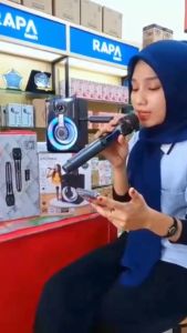 Microphone Karaoke ADVANCE MIC-207 Profesional ( 2 Mic Wireless )