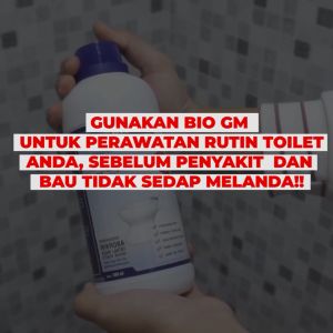 Pengurai Wc Penuh Tanpa Sedot Bio GM Cairan Pembersih Wc Mampet Alat Penguras Toilet Wc Bau Penuh Mampet Tanpa Sedot Tinja