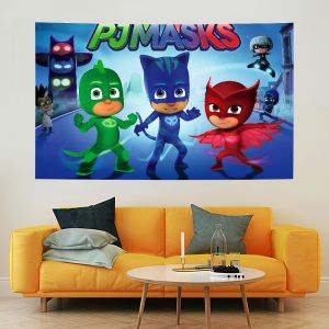 Hasbro | HZB P-PJS M-MasksS Flag Durable Outdoor Indoor Patio Festive Decoration Classic Design Pole Wall Room Banner