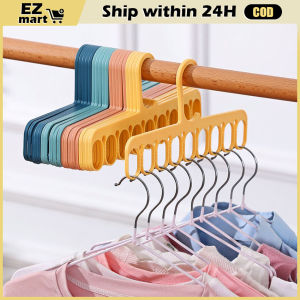 【Fast Shipping】 9 Holes Drying Racks Space Saving Clothes Hanger Durable Organizer Wardrobe Hangers