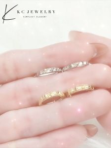 KC Jewelry S925 Silver -  White Gold & Gold Plated Sunset Facet Hoop Earrings