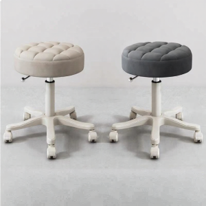 Rotating and Adjustable Rolling Stool