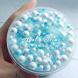 Bóng Bọt Slime Nổ Kiểm Soát Âm Thanh Bóng Bọt Thủ Công Sản Phẩm Giải Trí Phổ Biến Đồ Chơi Soft Clay Snow Ice Crystal