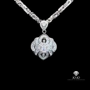 M1533 Mặt và Dây chuyền nữ thiết kế trẻ trung xinh xắn- đính đá CZ cao cấp JOJO