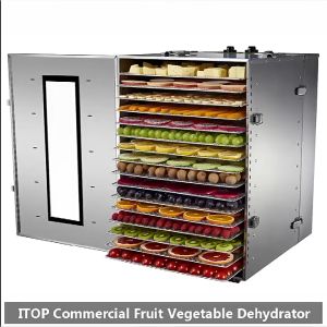 Máy sấy thực phẩm 10 khay  SEPTRE cao cấp sấy khô hoa quả trái cây sữa chua khô [BH 12 Tháng]