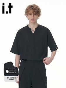 FINGERCROXX | Simple Casual Men Summer Short Sleeve Breathable T-shirt