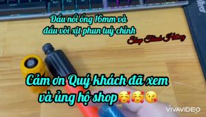 VÒI XỊT NHỰA TÙY CHỈNH PHUN NƯỚC TƯỚI CÂY TIỆN ÍCH. 396