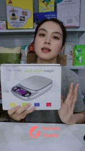 Cân tiểu ly điện tử nhà bếp mini định lượng 1g - 10kg - tặng kèm 2 pin AAA