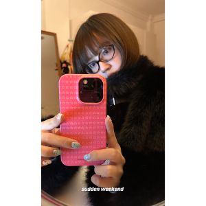 Star Hand-Painted iPhone 15 pro Max Case Womens Full Cover Protective Shell Two-In-One Creative Cute Artistic Mobile Phone Accessory