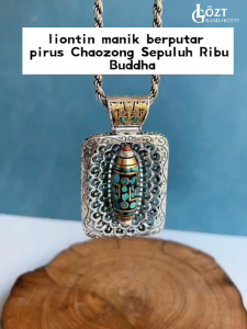 Liontin Manik-manik Pirus Keberuntungan Tak Terbatas FA