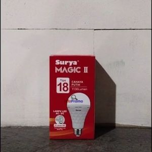 Lampu Emergeny Surya 13Watt TYPE 18 AC DC LED Bulb Cahaya Putih Original