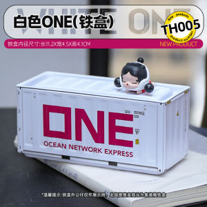 โมเดลตู้คอนเทนเนอร์ขนาดเล็กกล่องเหล็กเก็บของตกแต่งอย่างสร้างสรรค์ของสะสมกล่องกล่องเหล็กขนาดเล็กตั้งโต๊ะของขวัญสำหรับเด็ก