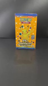 Funism | Hot PKM Card Chinese Version 25th Anniversary S8A F Booster Box Factory Sealed DIY TCG Advanced Collection Anime Box Card