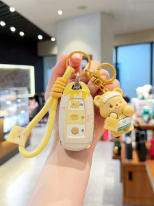 Bao Khóa Xe Hyundai Ix35 Sonata Viii Elantra Grandeur I20 Lantra Bao Da TPU Họa Tiết Hoạt Hình Cho Xe Hơi