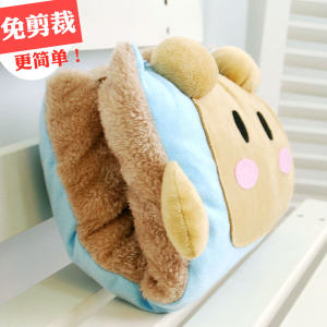 Handmade DIY Plush Warm Hand Bag Material Kit Team Building Event Preparation Cute Cartoon Design for Men And Women