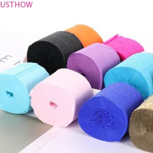 USTHOW Crepe Paper DIY Wrapping Handmade Decoration Birthday Party Children Craft