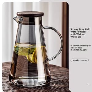 CHUANQIMINGMEI | Multi-functional Glass Water Pitcher