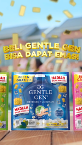 (1 KARTON) GENTLE GEN ANTI BAU KERINGAT MINT BOMB Deterjen Cair isi 10 Renceng x 14 Sachet