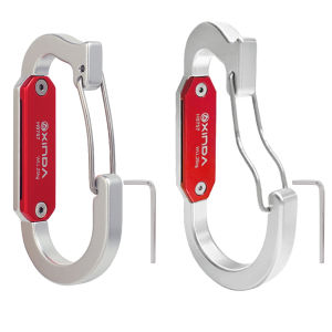 Quickdraw Carabiner Buckle 6061 Aluminum Alloy Harness Accessories Fast Hanging Tool Rack Outdoor Climbing Equipment