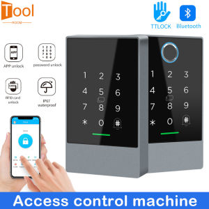 TTlock Smart Phone App Access Controller 13.56Mhz Rfid Door Access Control System Door Kit Ip67 Waterproof Reader