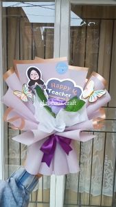 Buket Mini Spesial Hari Guru: Custom Tema Warna