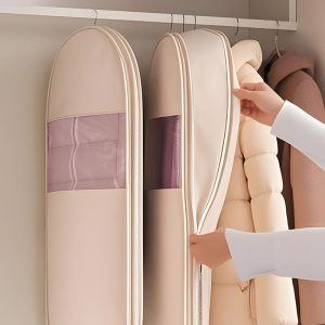 Dust proof Garment Protector Clothes Hanging Dust Cover Bag Coat Suit Dress Fully Enclosed Clothes Cover With Zipper Storage Bag