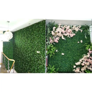 40*60cm artificial grass mat simulation green plant wall for garden balcony indoor and outdoor wall decoration