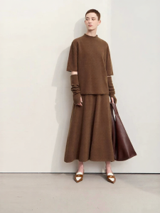 AMII | Spring Commuting Full Wool Dress Set