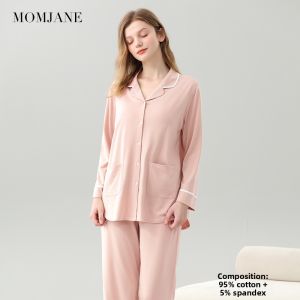 Mom Jane | Cotton Breast-pad Nursing Pajamas