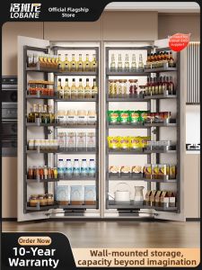 LOBANE | Large Storage Pull-out Basket for Kitchen Cabinet High and Deep