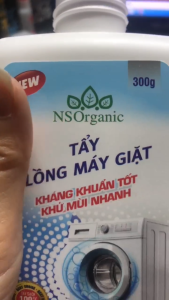 Bột tẩy Lồng Máy Giặt NS Organic Washing Machine Drum Cleaner Powder 300g (diệt khuẩn lên đến 999% làm sạch và khử mùi lồng giặt) 2Trucos