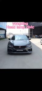 Bagus Head Lamp Untuk Honda Civic Hatchback 2016-2022 Led Laser Lampu Garansi 1 Tahun untuk lampu depan modifikasi