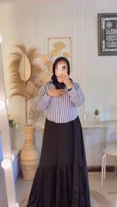 Kemeja Salur Tangan Puffy: Kunci Fashion Pria Modern