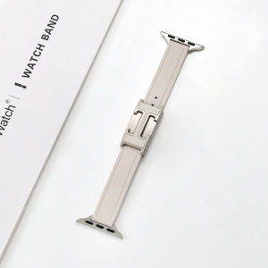 iSeriseWatch | Apple Watch Band for 10/11/12 Series Ultra3 Magnetic Slim Silicone H Buckle Comfort Soft Minimalist Breathable