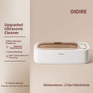 OIDIRE | Home Portable Ultrasonic Cleaner For Eyeglasses Braces Jewelry